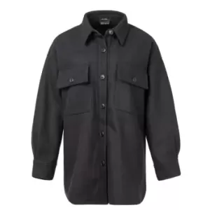 Image of Firetrap Shacket - Black