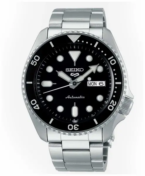 Image of Seiko SRPD55K1 5 Sport Sports Automatic Black Dial Watch