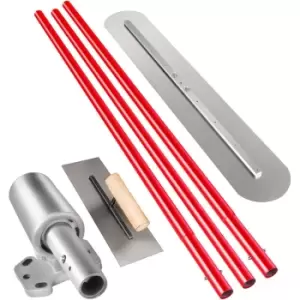 Image of Bull Float Concrete Float 1200x200mm Concrete Tool Trowel Float Handle & Bracket