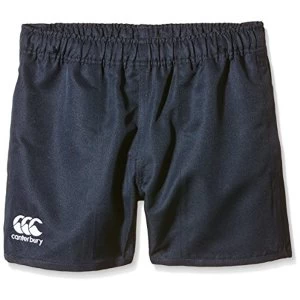 Image of Canterbury Of New Zealand Boys Rugby Professional Polyester Shorts-Navy, Size 12