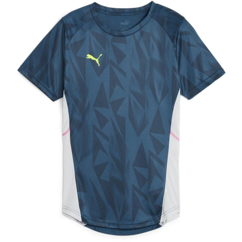 Image of Puma Jersey Short Sleeve Performance T-Shirts 8 (XS) Blue 34492918310