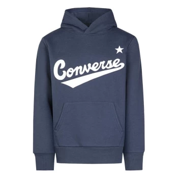 Image of Converse Nova Hoodie Junior Boys - Blue