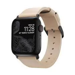 Image of Nomad Mod Strap Slim 40/38mm Blk HW Lthr