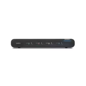 Image of Belkin F1DN104KVM-UN-3 KVM switch Rack mounting Black