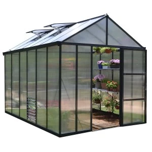 Image of Palram Glory Greenhouse 8 x 12 - Grey