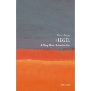 Image of Hegel: A Very Short Introduction by Peter Singer Paperback - 2002