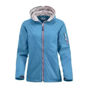 Image of Clique Womens/Ladies Seabrook Hooded Jacket (L) (Sky Blue)