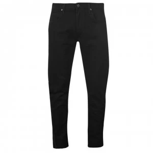 Image of Lee Jeans Lee Daren Mens Straight Jeans - Black Rinse