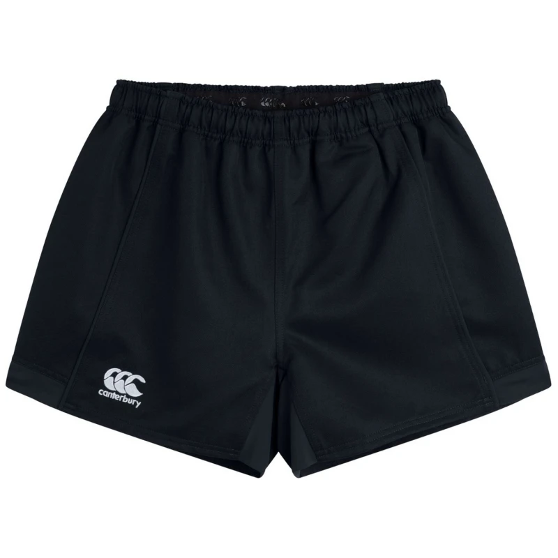 Image of Canterbury Canterbury Men Advantage Rugby Shorts in Black Size: X-Small Black XS Male 5063806436560