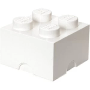 Image of LEGO Storage Brick 4 - White