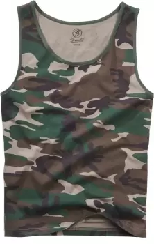 Image of Brandit Tank Top, green Size M green, Size M