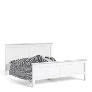 Image of Paris Super King Bed (180 X 200) In White