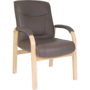 Image of Teknik Richmond Visitor Chair - Brown