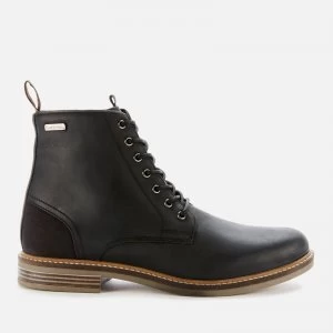 Image of Barbour Mens Seaham Derby Boots - Black - UK 9