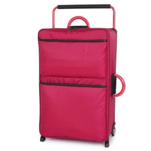 Image of IT Luggage Worlds Lightest 2 Wheel Large Persian Red Suitcase