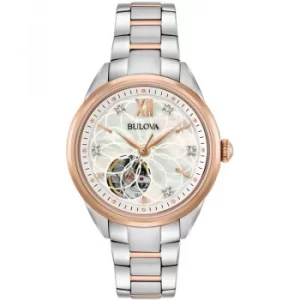 Image of Ladies Bulova Automatic Diamond Watch