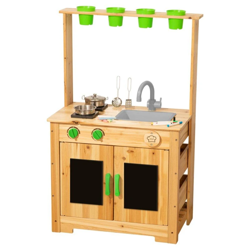 Image of Tooky Toy Wooden Creative Mud Kitchen Multi09 unisex One Size