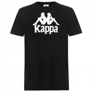 Image of Kappa Estessi T Shirt - Black/White