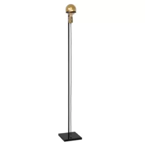 Image of Ottelien Modern Tall Floor Lamp - Ø23cm - 1xE27 - Black