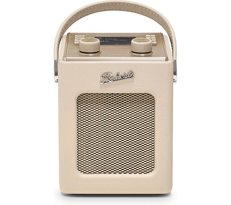 Image of ROBERTS Revival Mini2 Portable DAB Bluetooth Radio - Pastel Cream 5038301313739