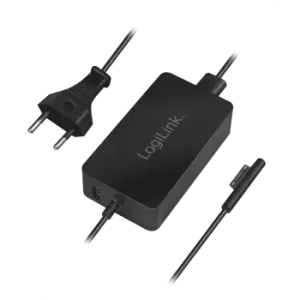 Image of LogiLink Notebook power supply, for Surface Book, 44W, USB Port