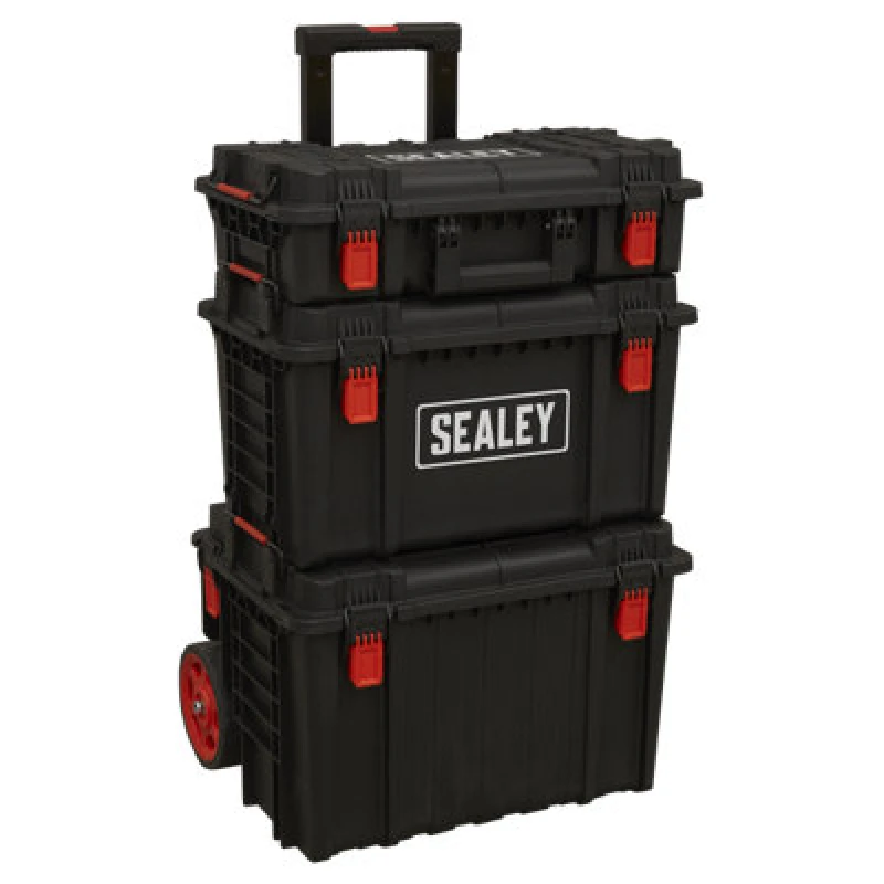 Image of Sealey Mobile Storage System Set 3Pc Heavy-duty AP890