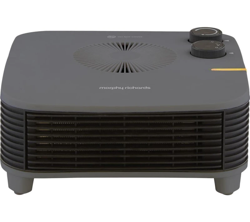 Image of Morphy Richards HeatFlux 2000 W Portable Fan Heater - Grey, Silver/Grey 5056765401939