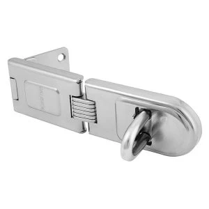 Image of Master Lock Wrought Steel Single Hinged Hasp 200mm