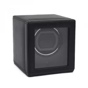 Image of WOLF Cub With Cover Black Watch Winder 461103