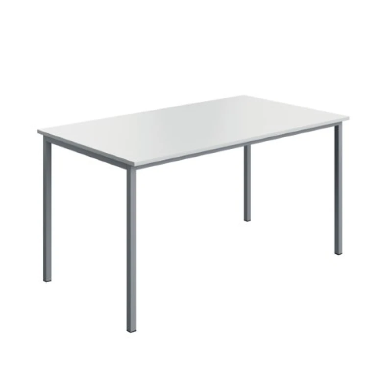 Image of Serrion Multipurpose Table 1400x800x730mm White/Silver KF800294