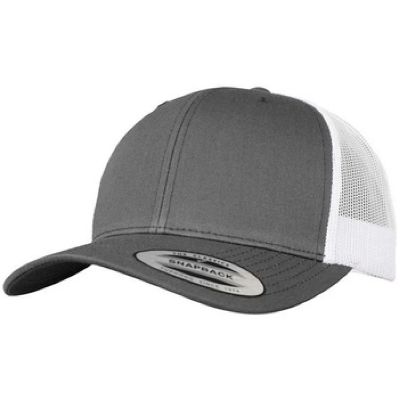 Image of Flexfit Flexfit Men Two Tone Trucker Cap in Mid Grey Mid Grey One Size Male 5059699391345