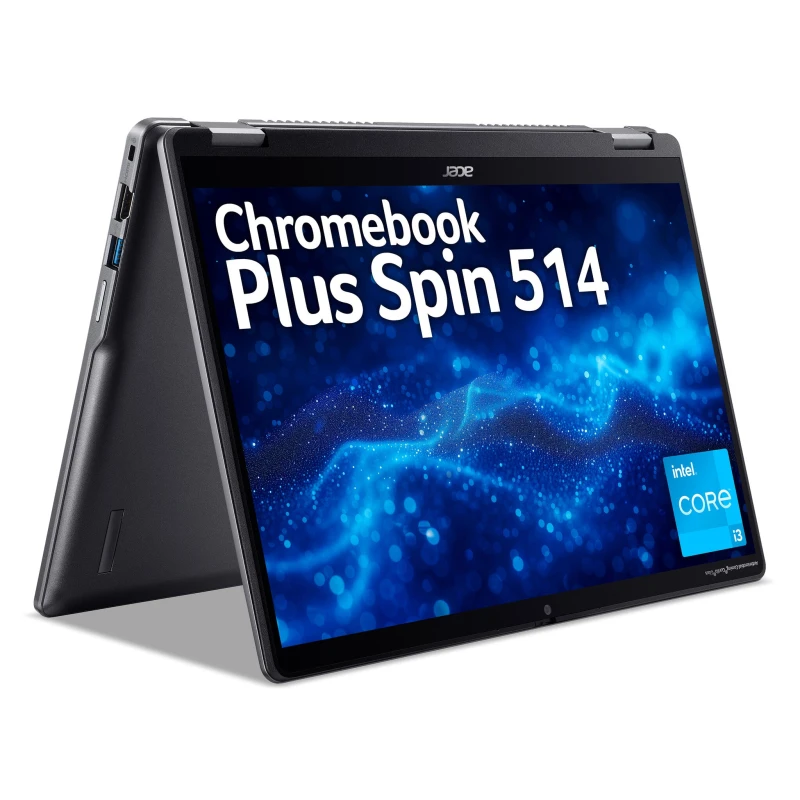 Image of Acer Acer Chromebook CPE594-1N-TCO I3-1315U 8GB/256GB TS Intel Core i3 35.6cm (14") Touch Screen WUXGA LPDDR5x-SDRAM SSD WiFi 6E (802.11ax) ChromeO