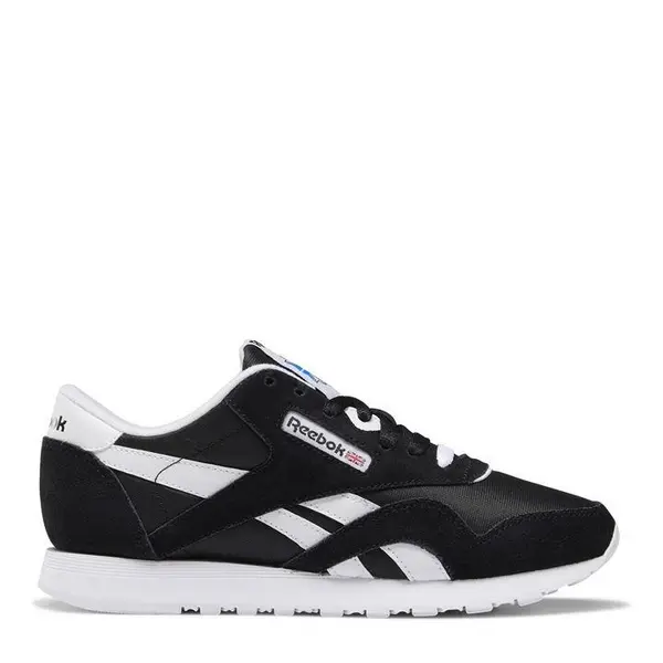Image of Reebok Classic Nylon Trainers - Black 3
