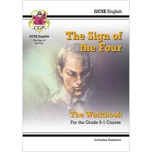 Image of New Grade 9-1 GCSE English - The Sign of the Four Workbook (includes Answers) Paperback / softback 2018