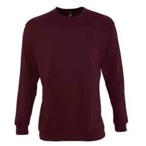 Image of SOLS Unisex Supreme Sweatshirt (3XL) (Burgundy)