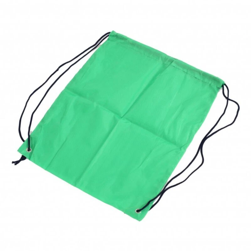 Image of Oypla Oxford Cloth Sports PE Drawstring Bag Bottle Green unisex