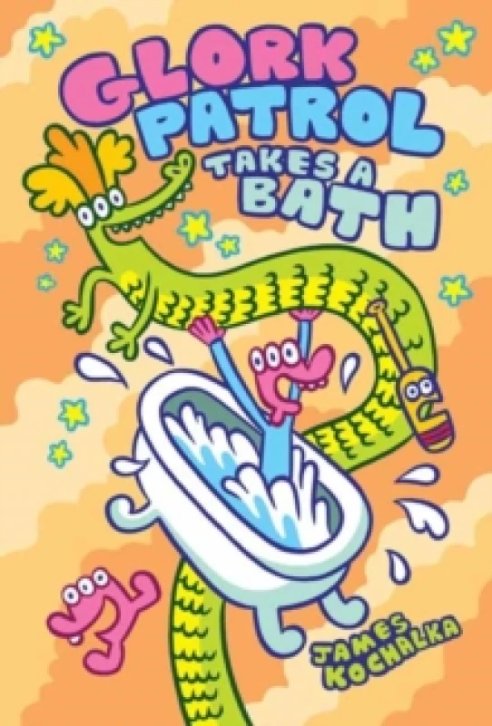Image of James Kochalka Glork Patrol (Book Two): Glork Patrol Takes a Bath! Book Multi unisex