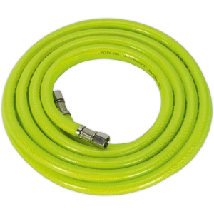 Image of Sealey Hi Vis Air Line Hose 8mm 5m