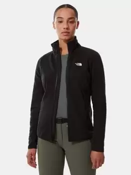 Image of The North Face 100 Glacier Full Zip - Black, Size S, Women