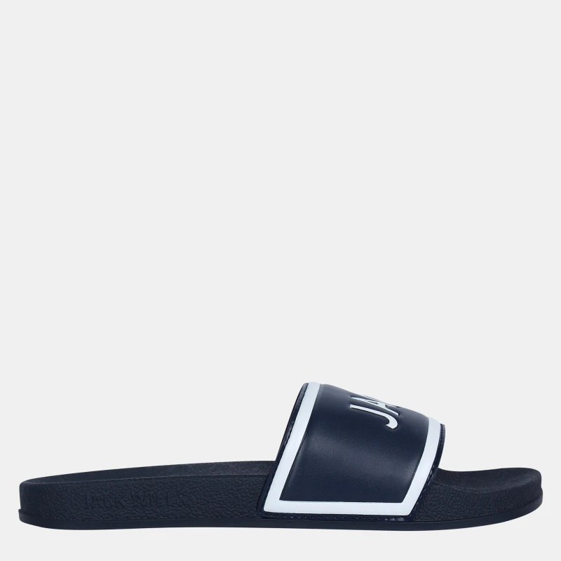 Image of Jack Wills Logo Sliders - Blue Blue 7.5