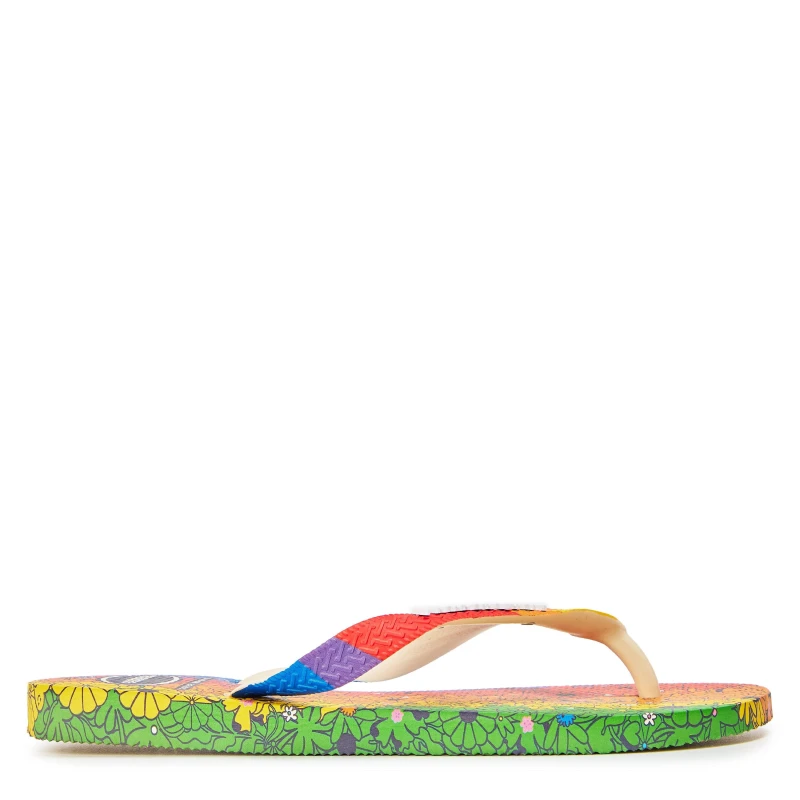 Image of Havaianas Hav. Top Pride Premium Beige 37/38 Flip Flops Womens Premium Beige female 5