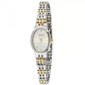 Image of Ladies Accurist Womens Oval Case Bracelet Watch