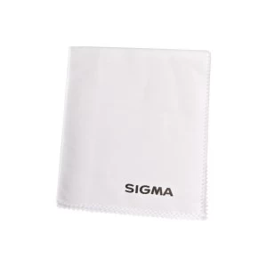 Image of Sigma Large Micro Fibre Lens Cleaning Cloth White