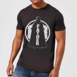Image of Star Wars Darth Vader Father Imperial Mens T-Shirt - Black
