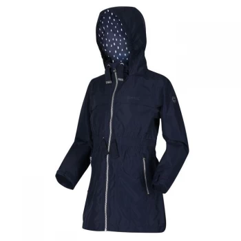 Image of Regatta Blue 'Talina' Waterproof Hooded Shell Jacket - age 3-4