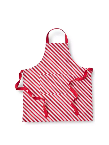 Image of Catherine Lansfield Christmas Candy Apron Red