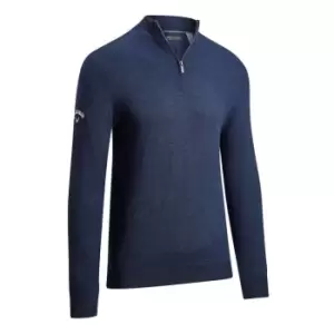 Image of Callaway Lined Zip Sweatshirt Mens - Blue