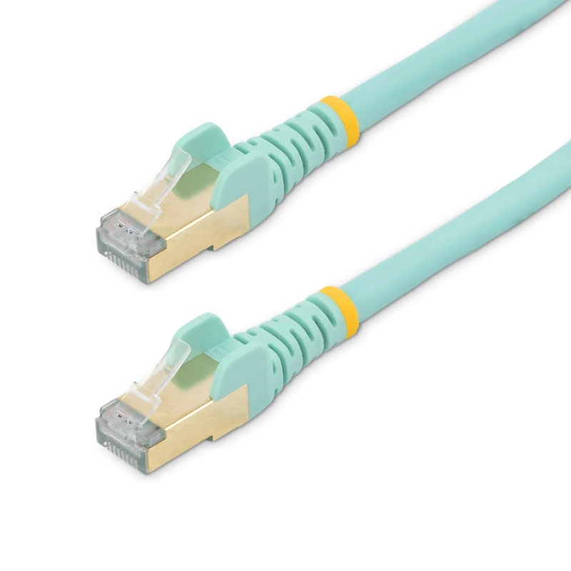 Image of StarTech.com 6 in CAT6a Ethernet Cable - 10 Gigabit Shielded Snagless