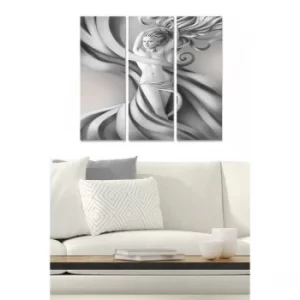 Image of MDF221089960 Multicolor Decorative MDF Painting (3 Pieces)