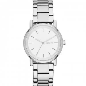 Image of DKNY Soho Rd Br Watch - SILVER